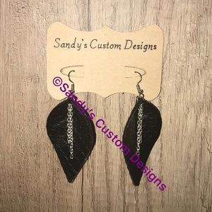 Custom made earrings.